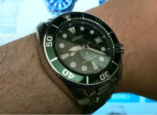 Seiko Prospex Diver Sumo Green Men's Stainless Steel SPB103J1 - First Class  Watches™ IRL