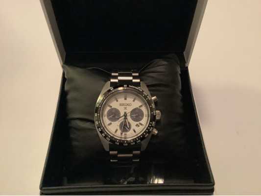 Seiko Prospex Speedtimer 1969 Reissue Solar Chronograph Watch SSC813P1 -  First Class Watches™ IRL